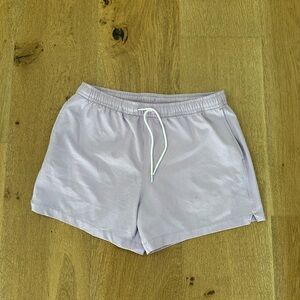 Abercrombie & Fitch Lavender Seersucker Swim trunk, size Large